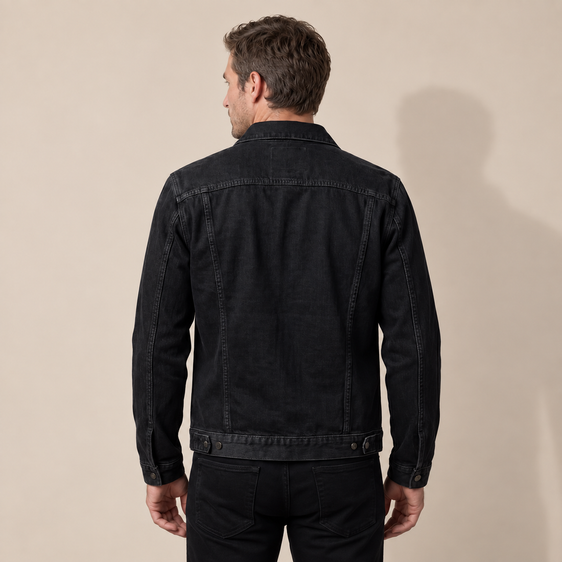 Men's Classic Fit Denim Jacket for Everyday Wear