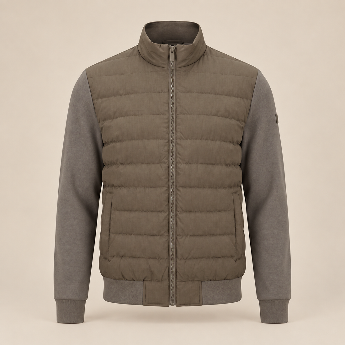 Men's Classic Hybrid Bomber Jacket