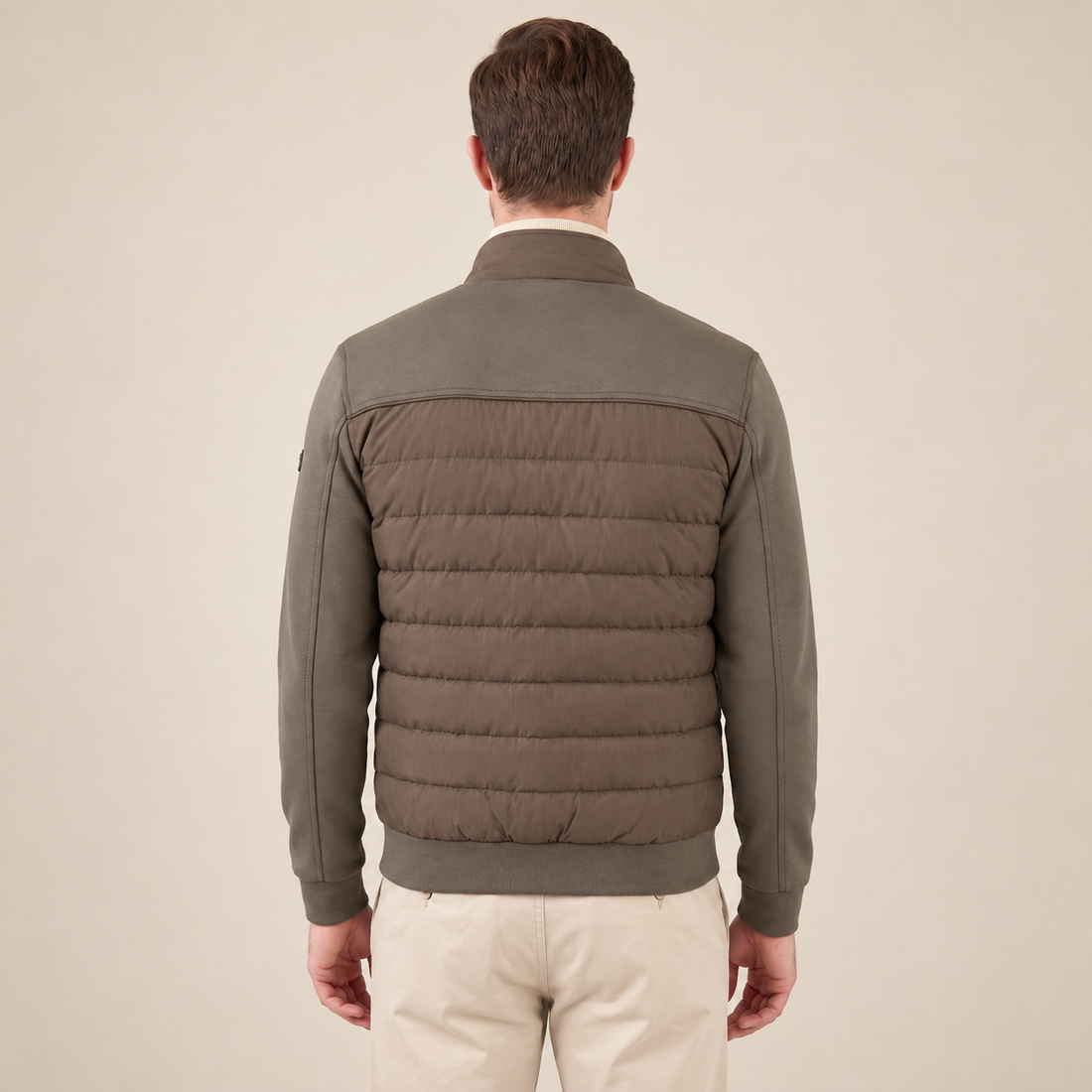 Men's Classic Hybrid Bomber Jacket