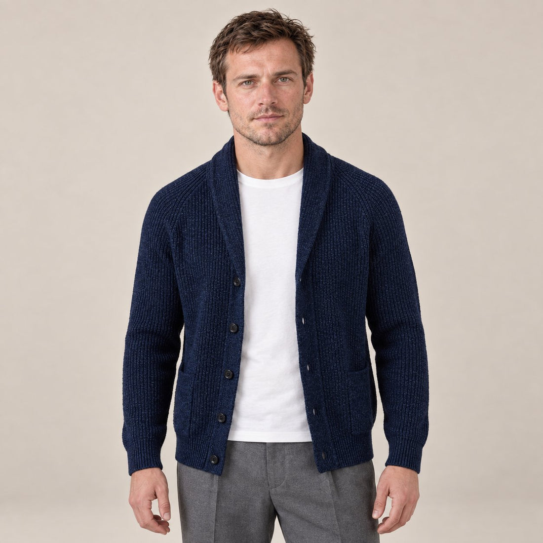 Men's Classic Knitted Cardigan