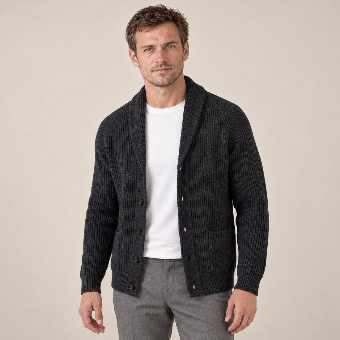 Men's Classic Knitted Cardigan