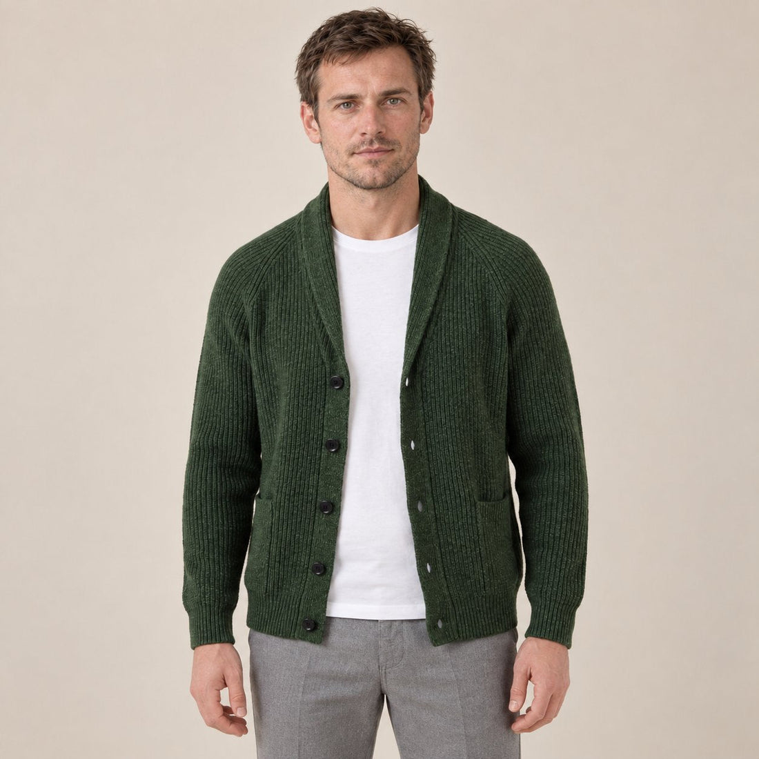 Men's Classic Knitted Cardigan