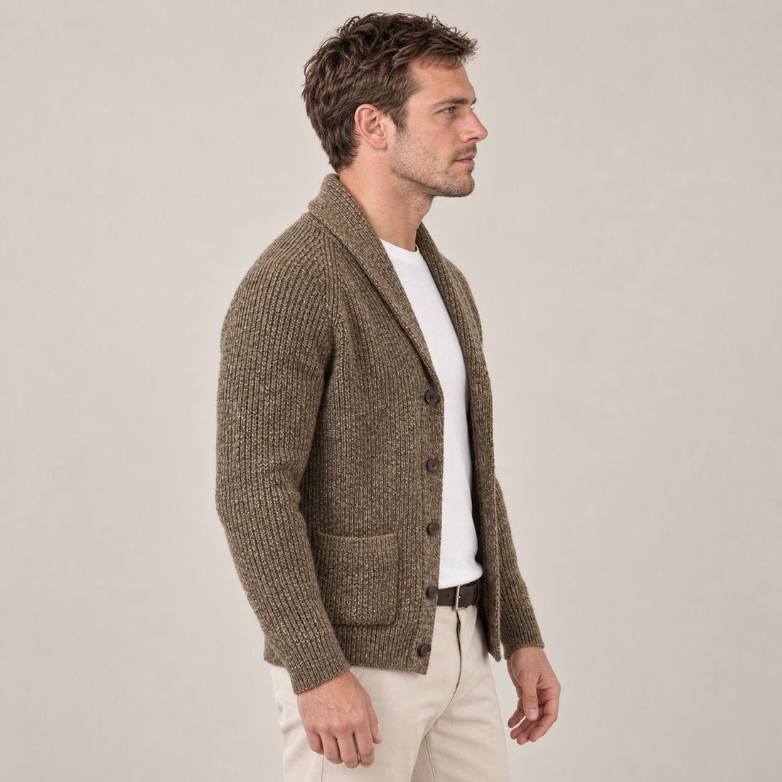 Men's Classic Knitted Cardigan