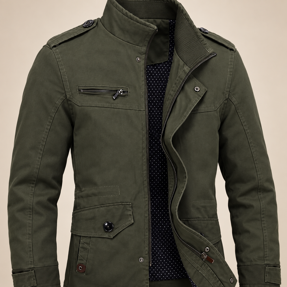 Men's Classic Padded Winter Jacket