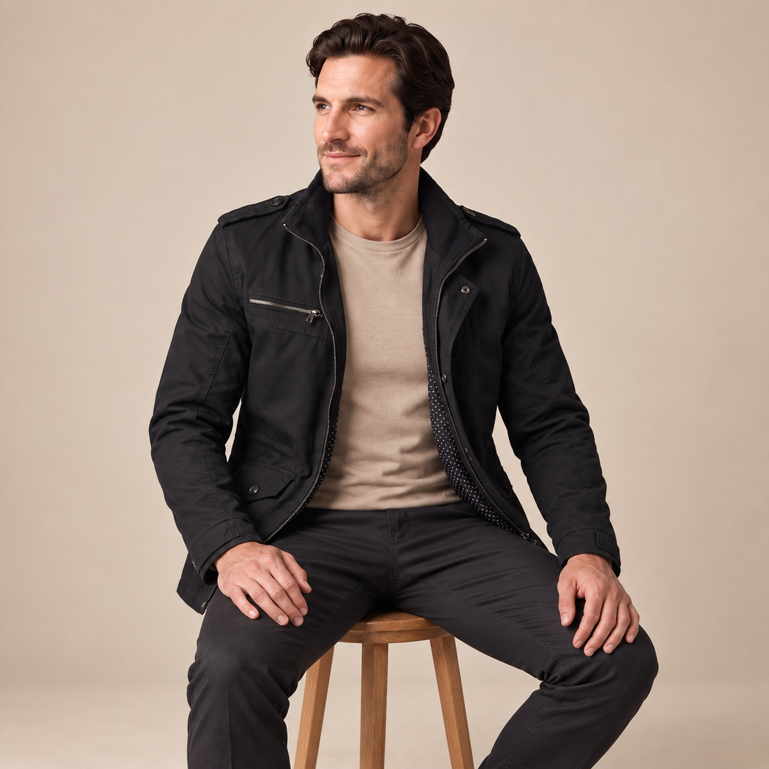 Men's Classic Padded Winter Jacket