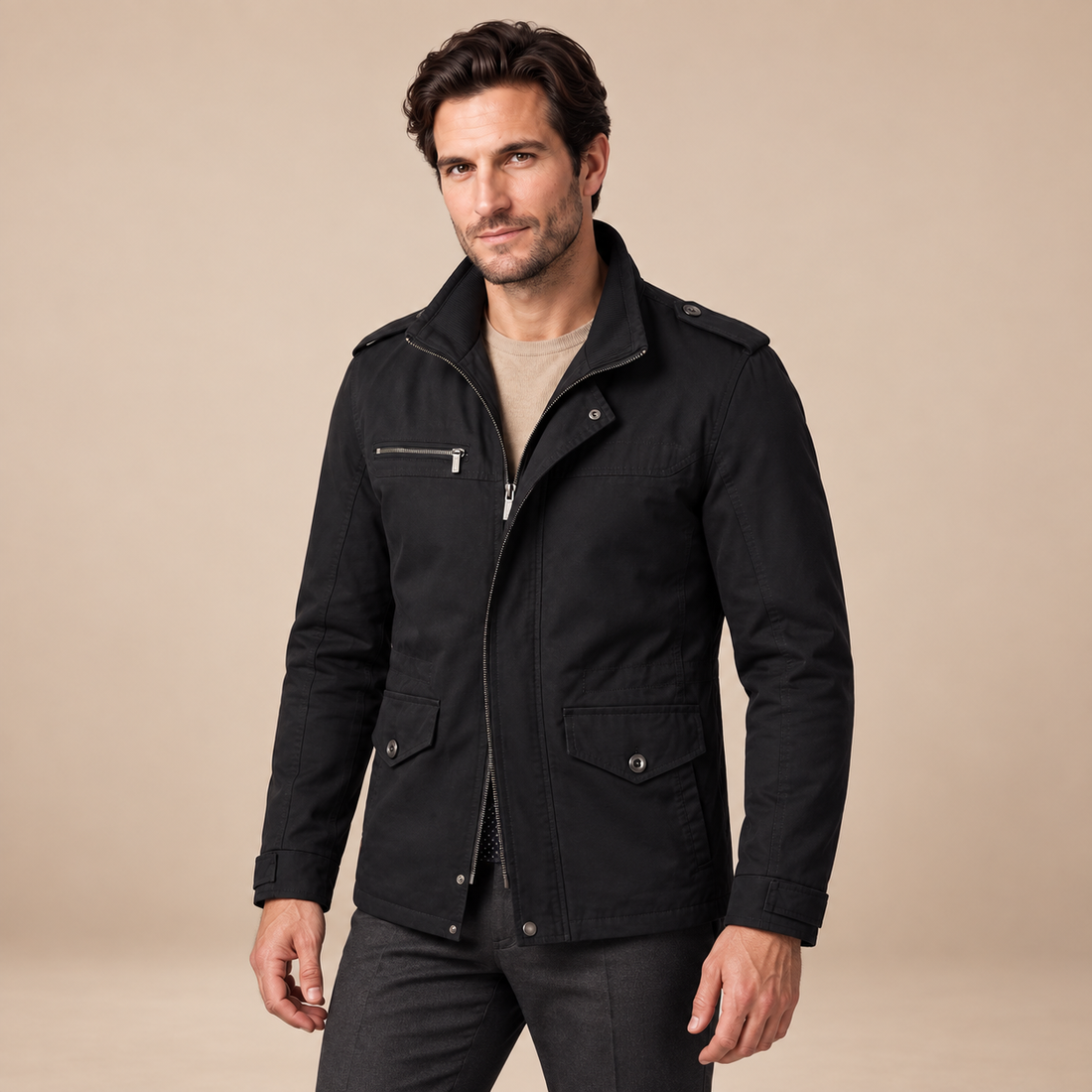 Men's Classic Padded Winter Jacket