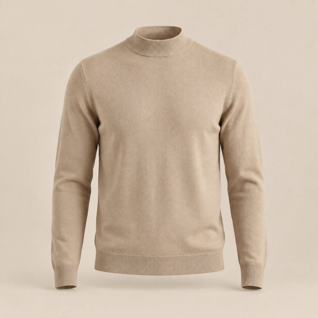 Men's Classic Wool Turtleneck Sweater