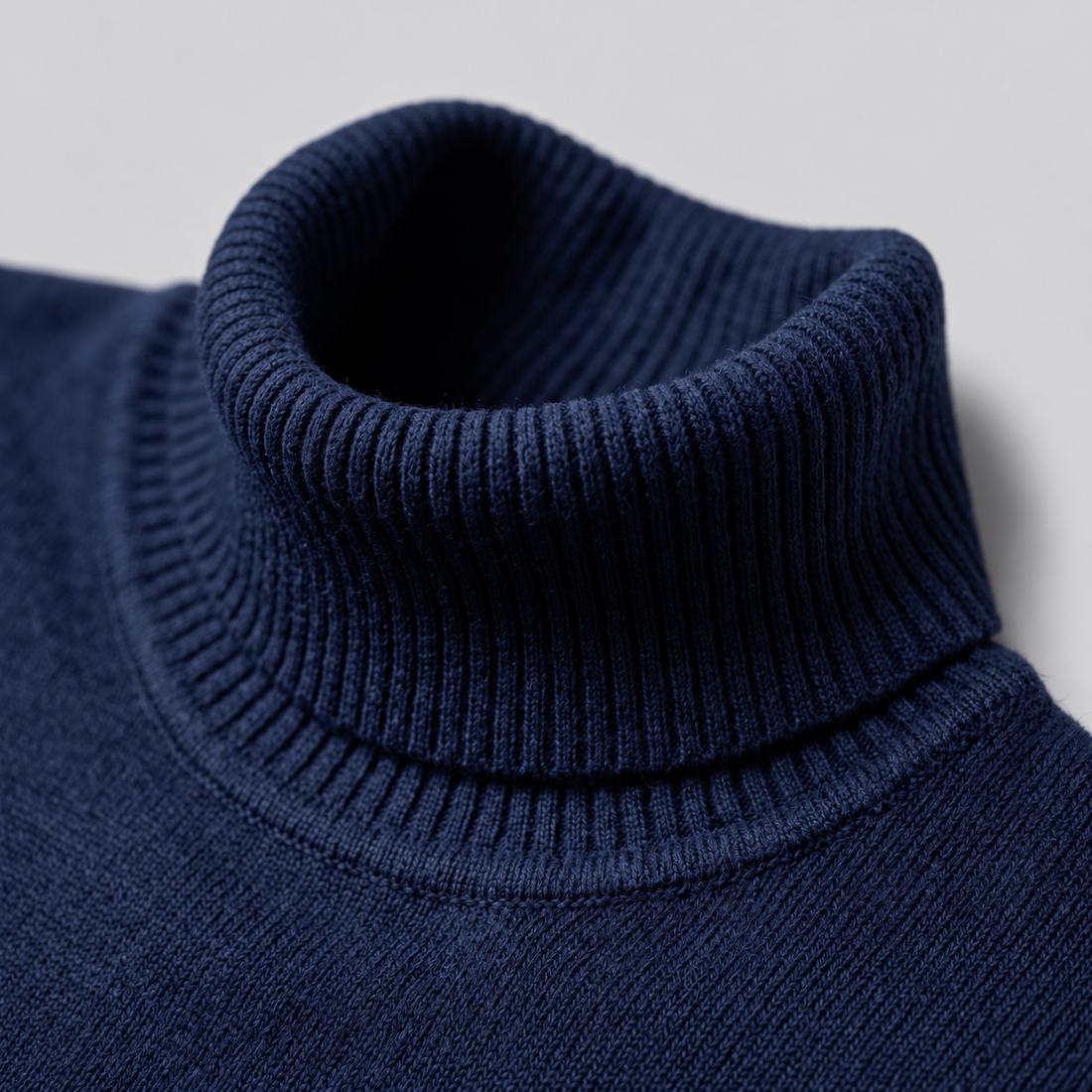 Men's Slim Fit Viscose Turtleneck Sweater