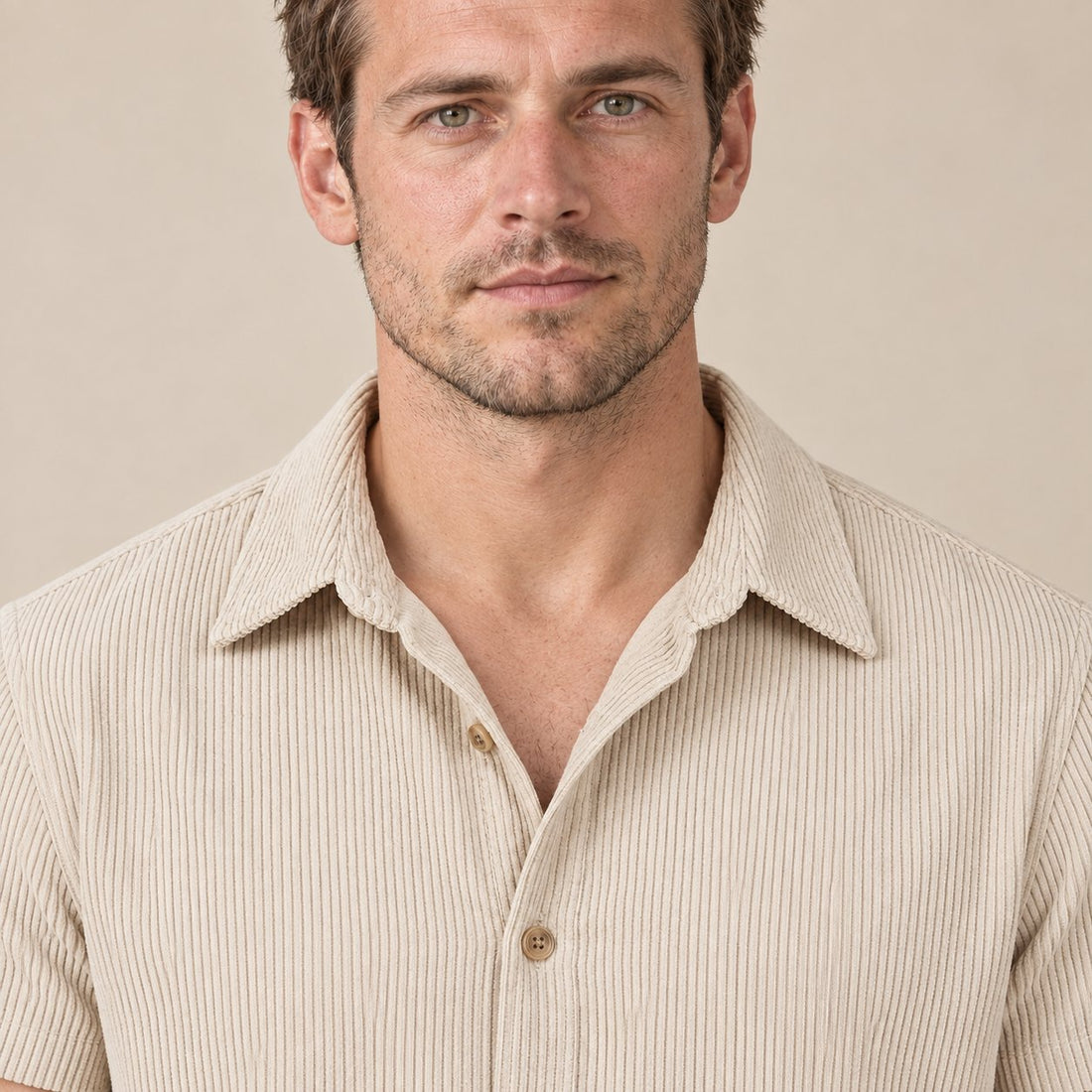 Men's Corduroy 2-Piece Outfit Set