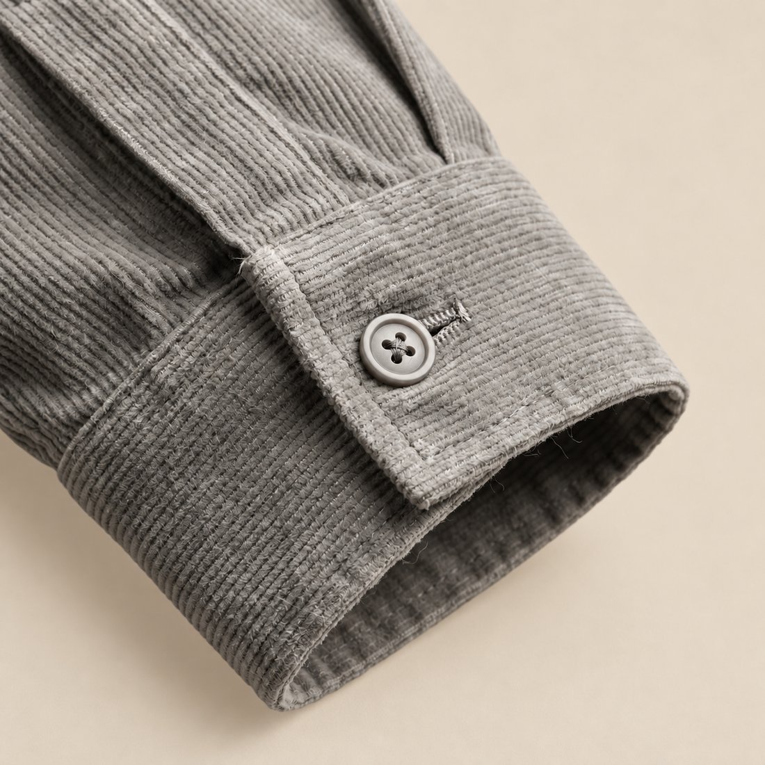 Men's Corduroy Long Sleeve Casual Shirt