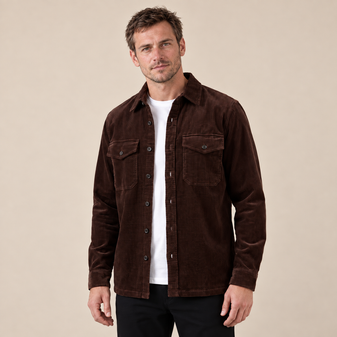 Men's Corduroy Overshirt