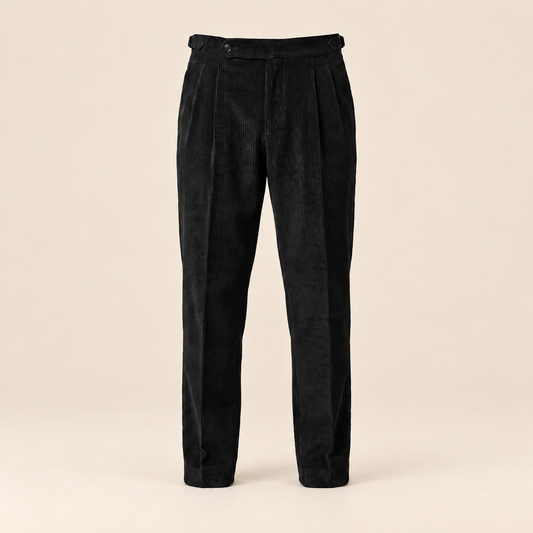 Men's Corduroy Pleated Trousers