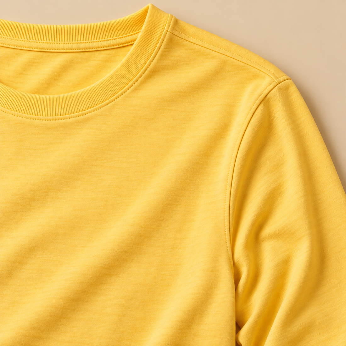 Men's Cotton Blend Long Sleeve Crew Neck Shirt