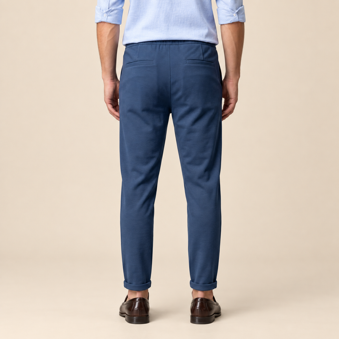 Men's Drawstring Tailored Trousers