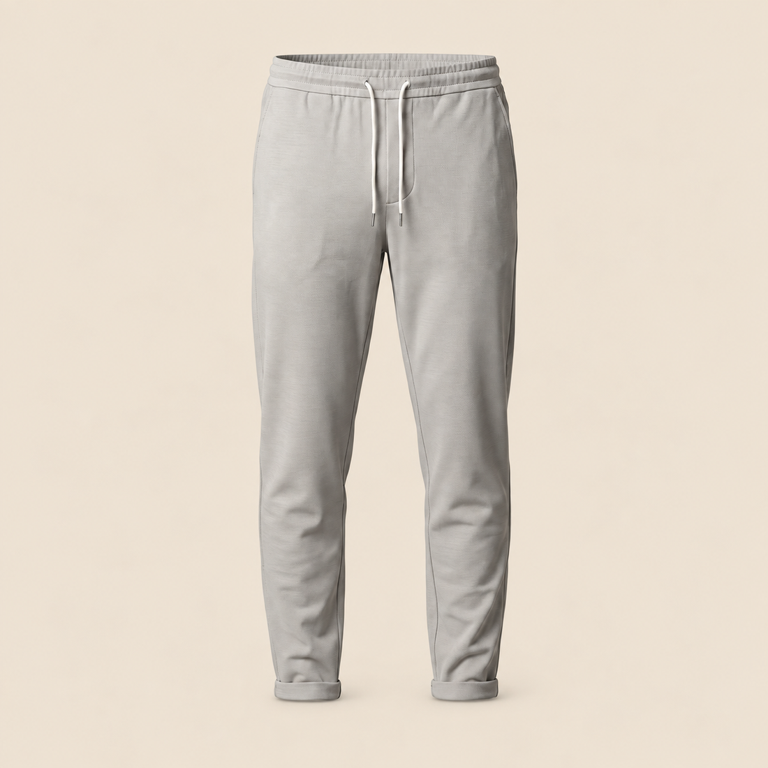 Men's Drawstring Tailored Trousers