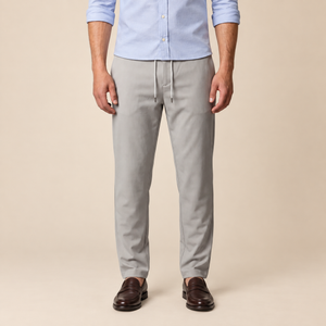 Men's Drawstring Tailored Trousers