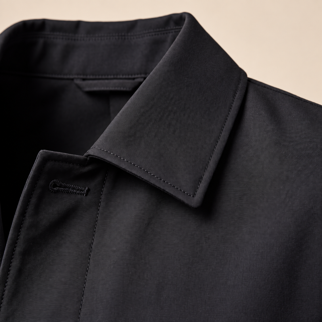 Men's Fleece-Lined Shirt Collar Jacket