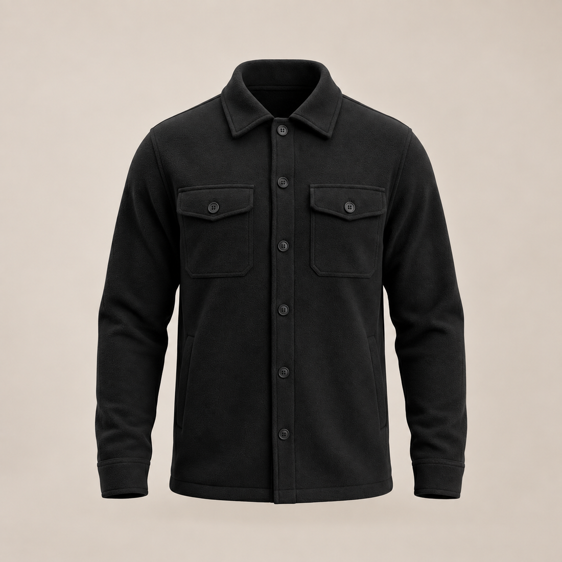 Men's Fleece Overshirt Jacket