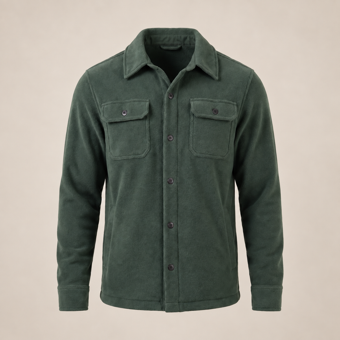 Men's Fleece Overshirt Jacket