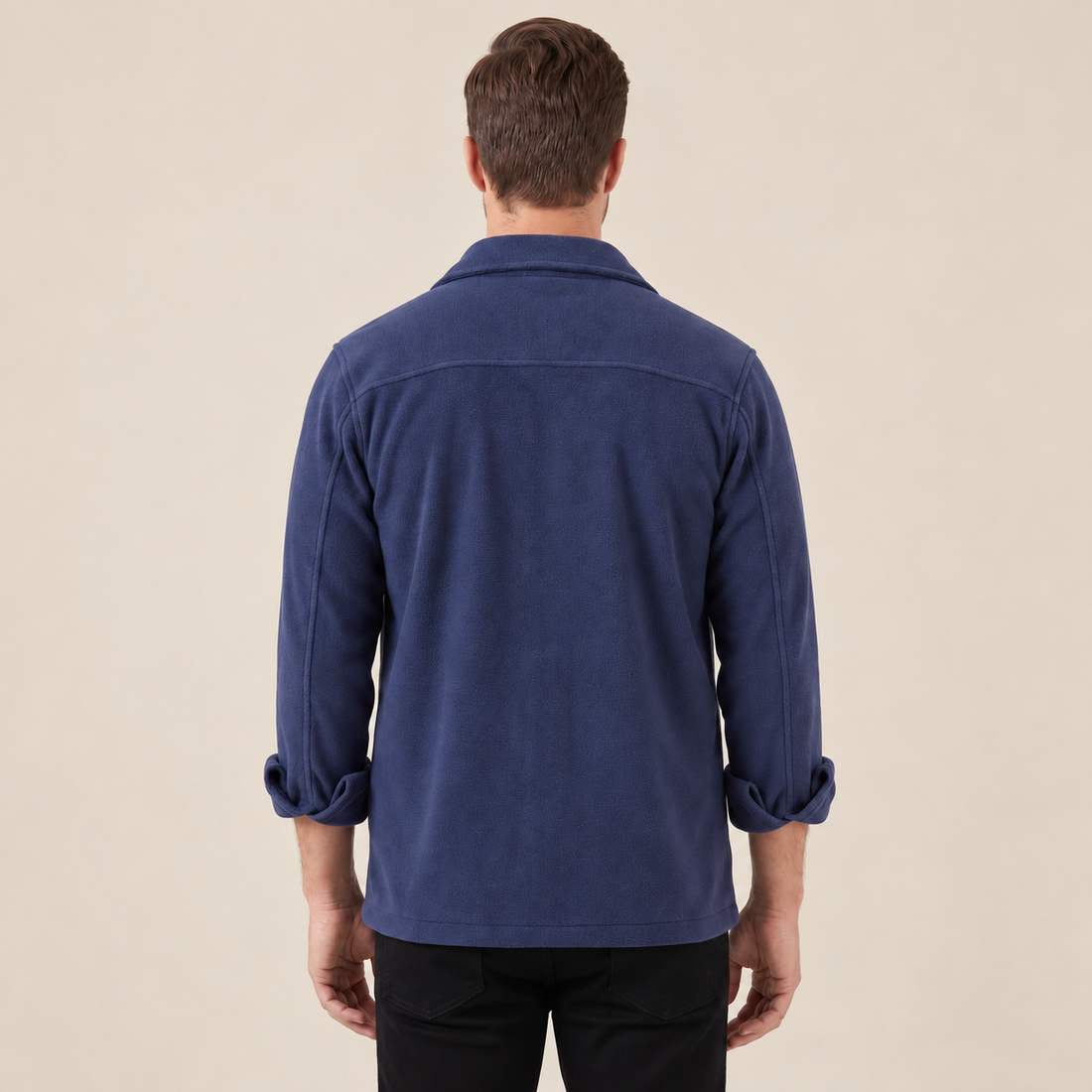Men's Fleece Overshirt Jacket