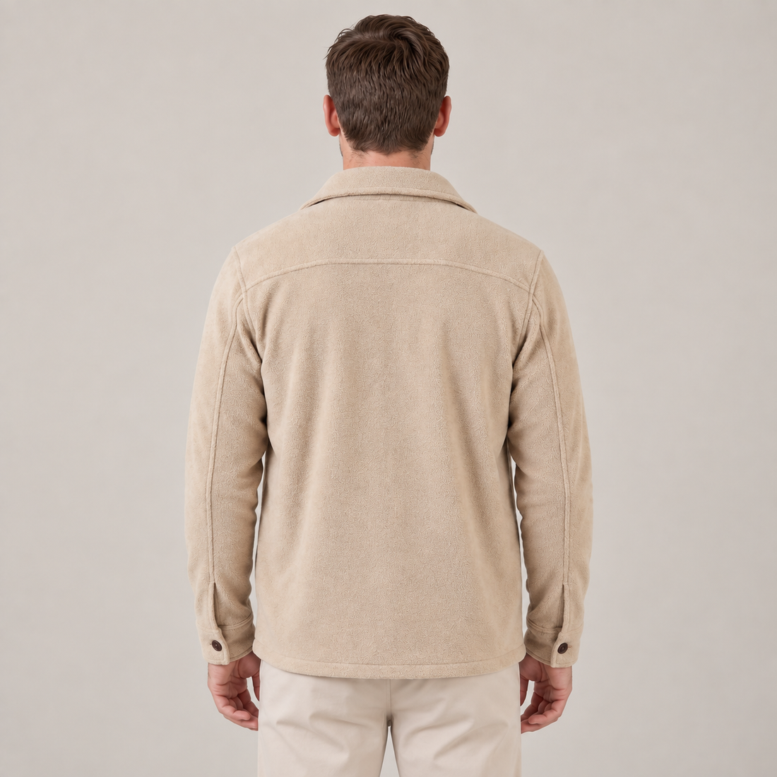 Men's Fleece Overshirt Jacket