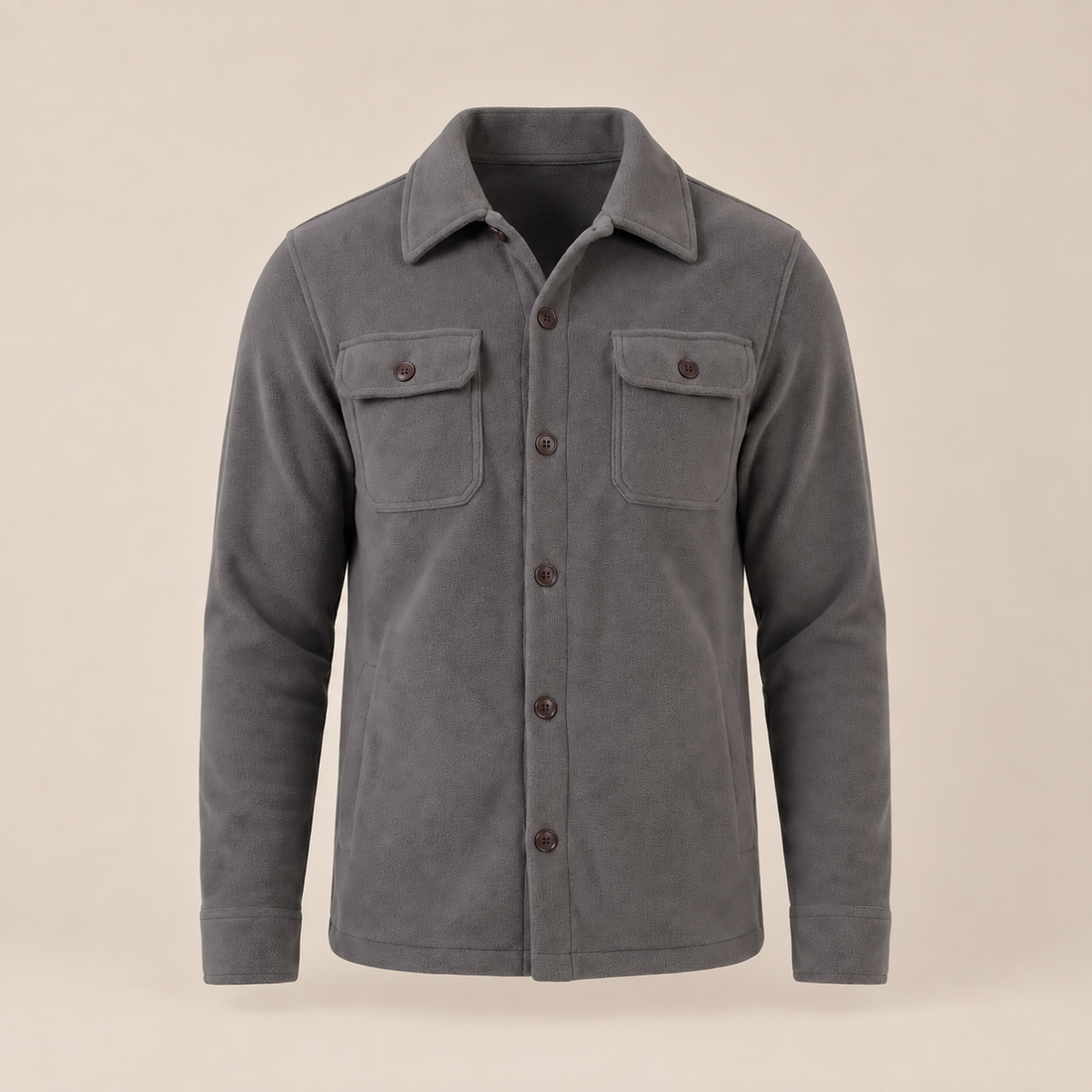 Men's Fleece Overshirt Jacket