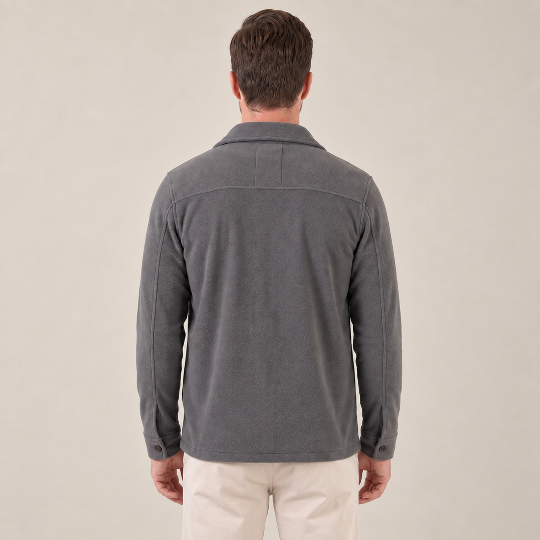 Men's Fleece Overshirt Jacket
