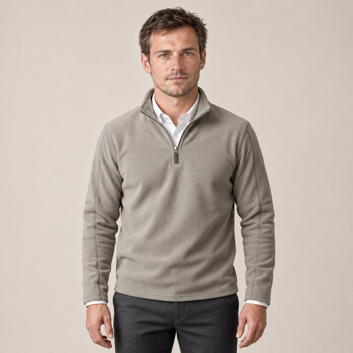 Men's Fleece Quarter-Zip Pullover