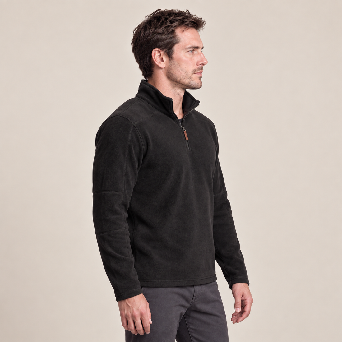 Men's Fleece Quarter-Zip Pullover