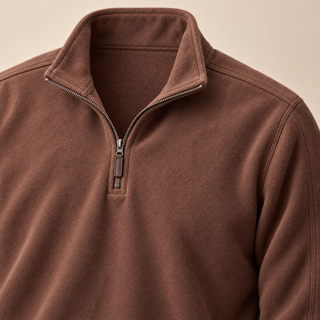 Men's Fleece Quarter-Zip Pullover