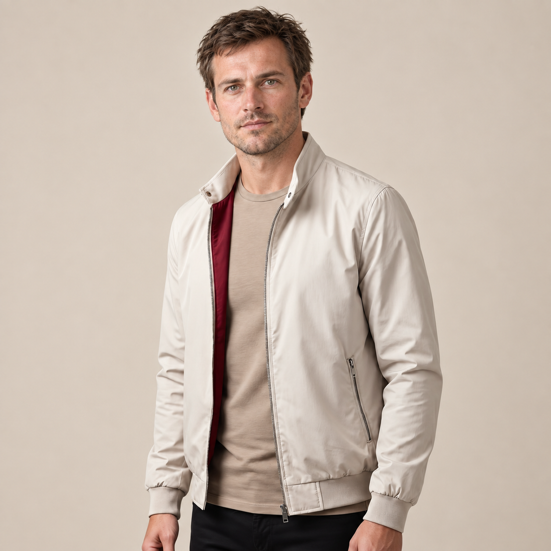 Men's Harrington Bomber Jacket