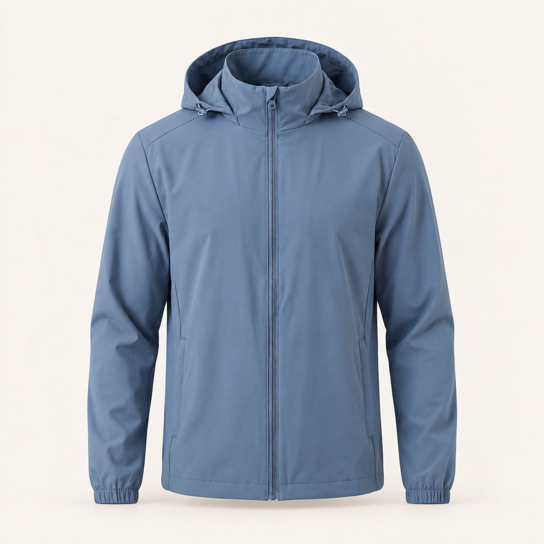 Men's Softshell Jacket with Drawstring Hood