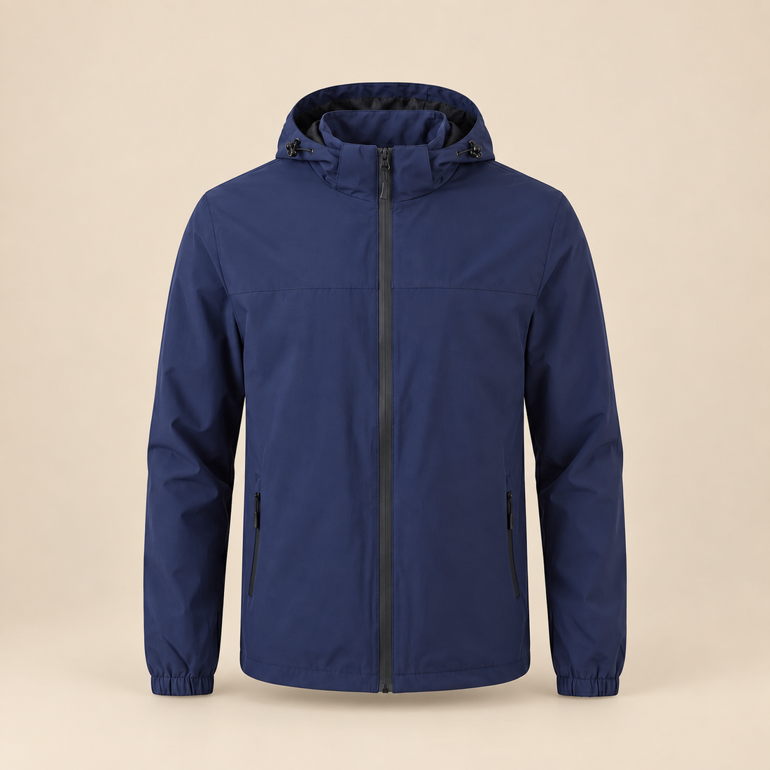 Men's Hooded Windbreaker Jacket