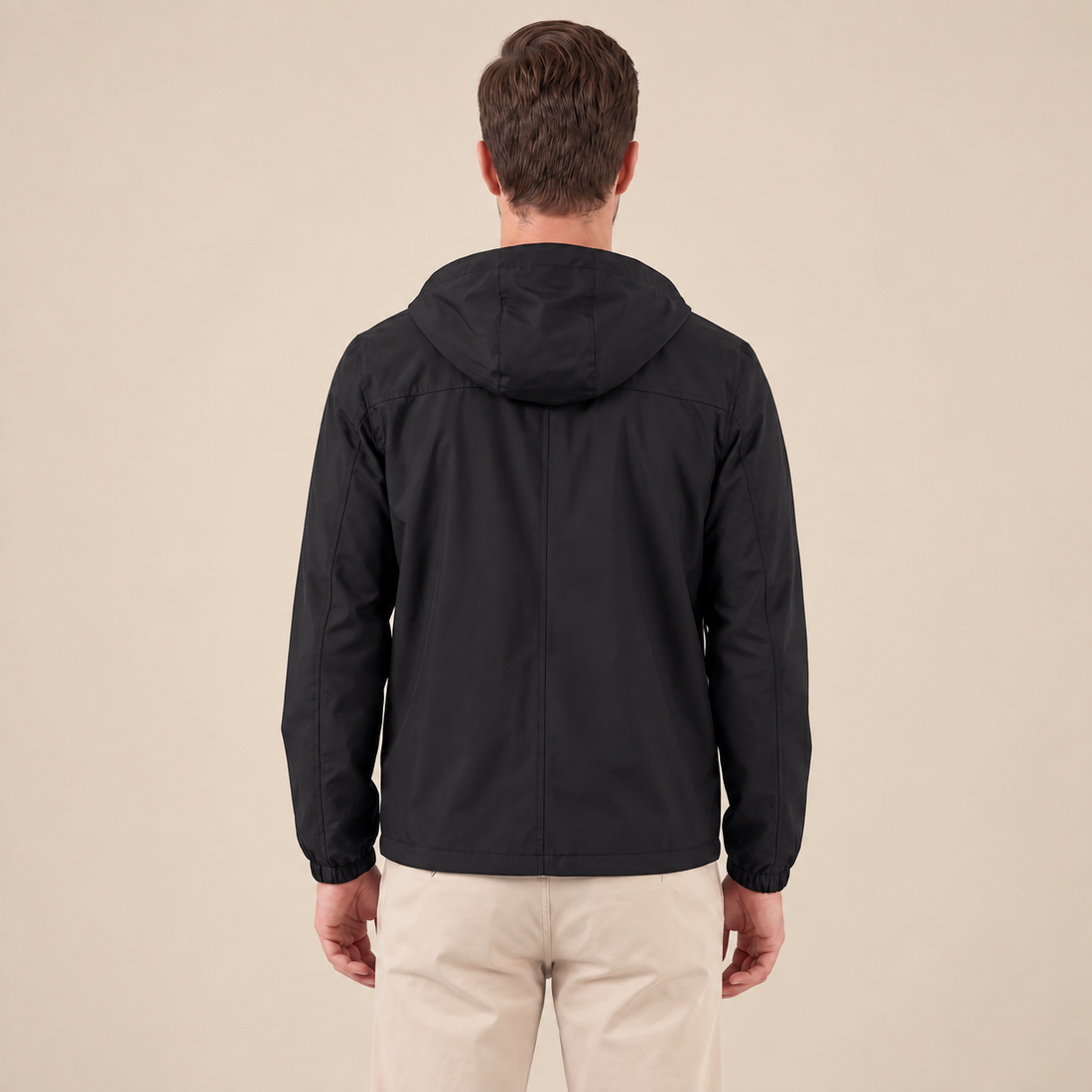 Men's Hooded Windbreaker Jacket