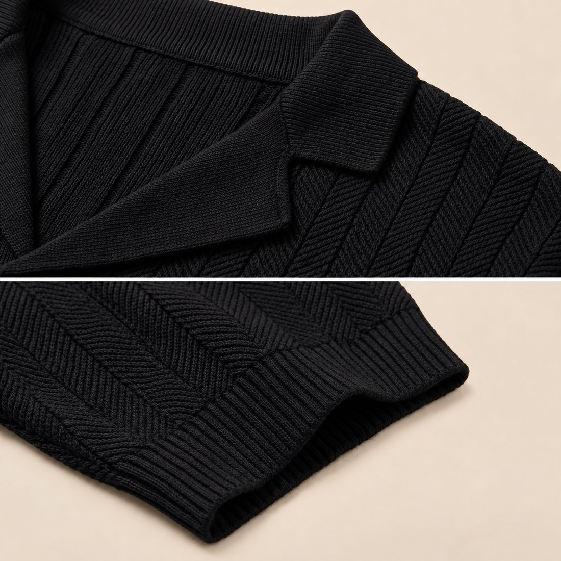 Men's Knit Button Shirt