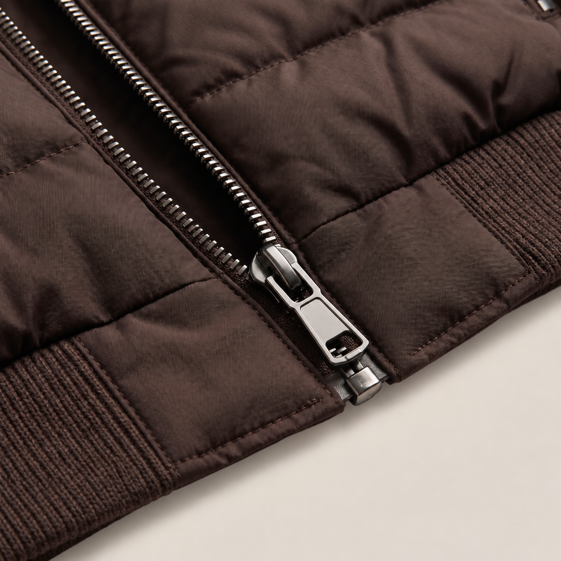 Men's Knit Sleeve Down Jacket