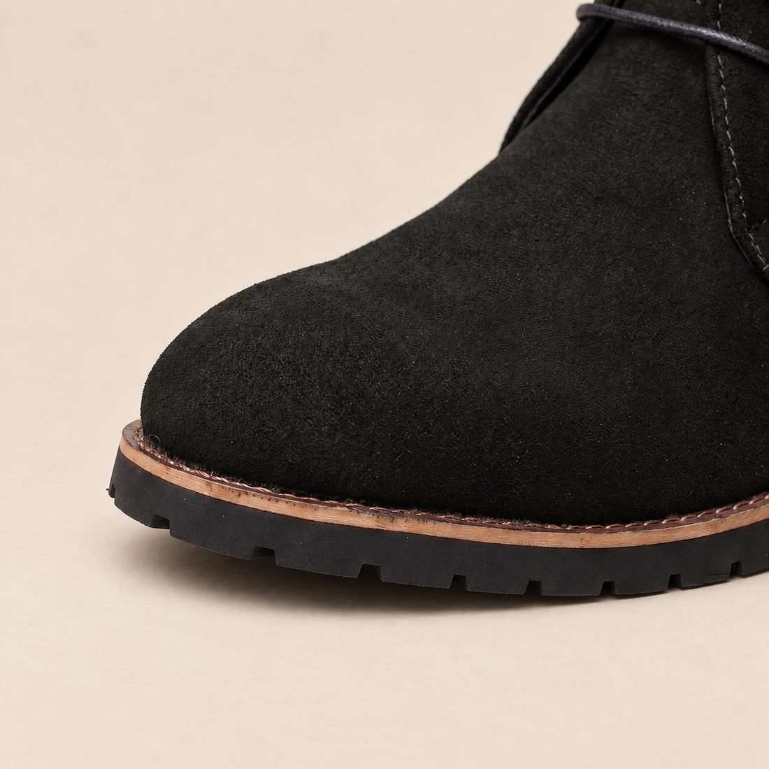 Men's Faux Leather Ankle Boots