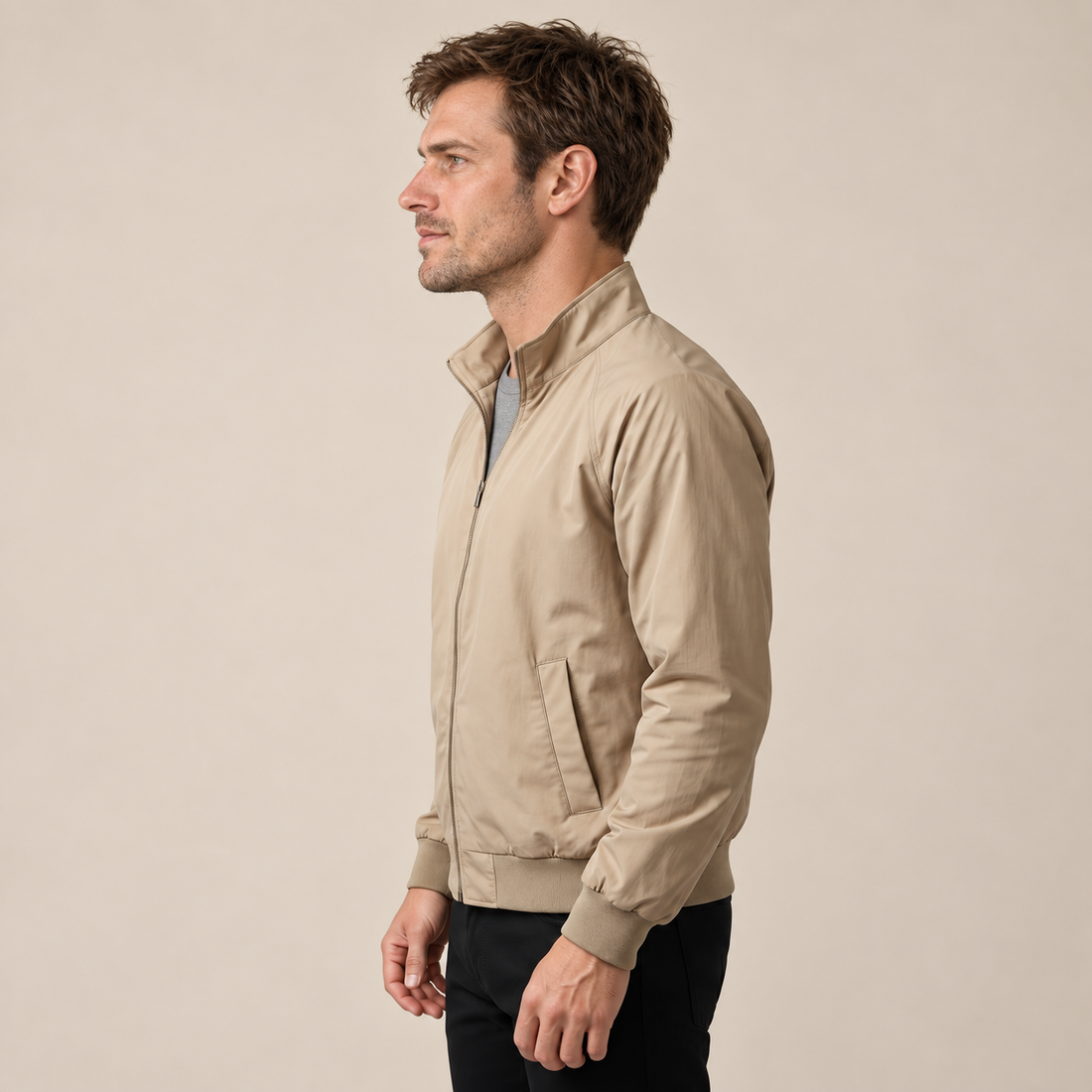 Men's Lightweight Harrington Jacket