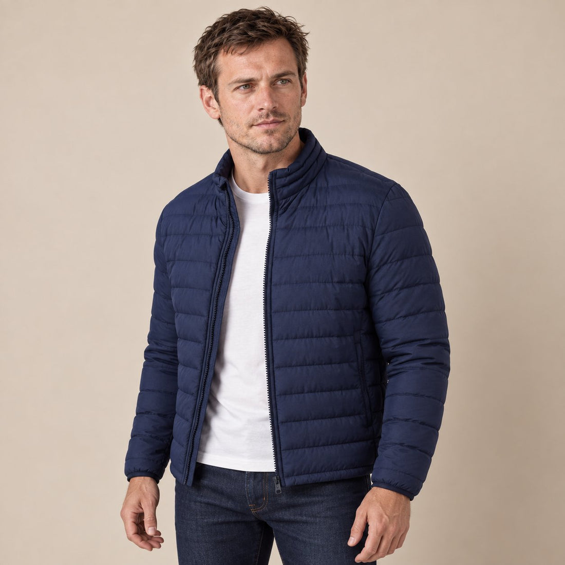 Men's Lightweight Puffer Spring Jacket