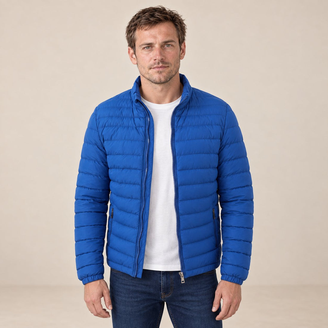 Men's Lightweight Puffer Spring Jacket