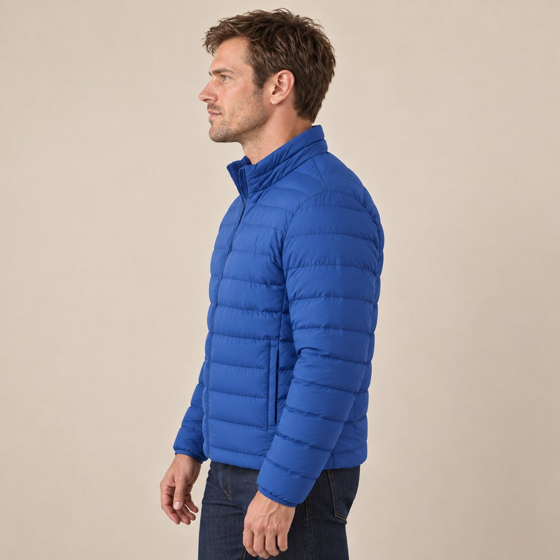 Men's Lightweight Puffer Spring Jacket