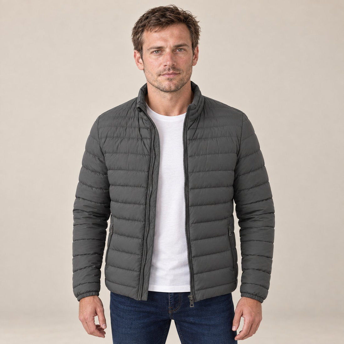 Men's Lightweight Puffer Spring Jacket