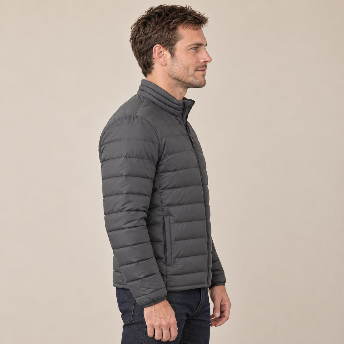 Men's Lightweight Puffer Spring Jacket