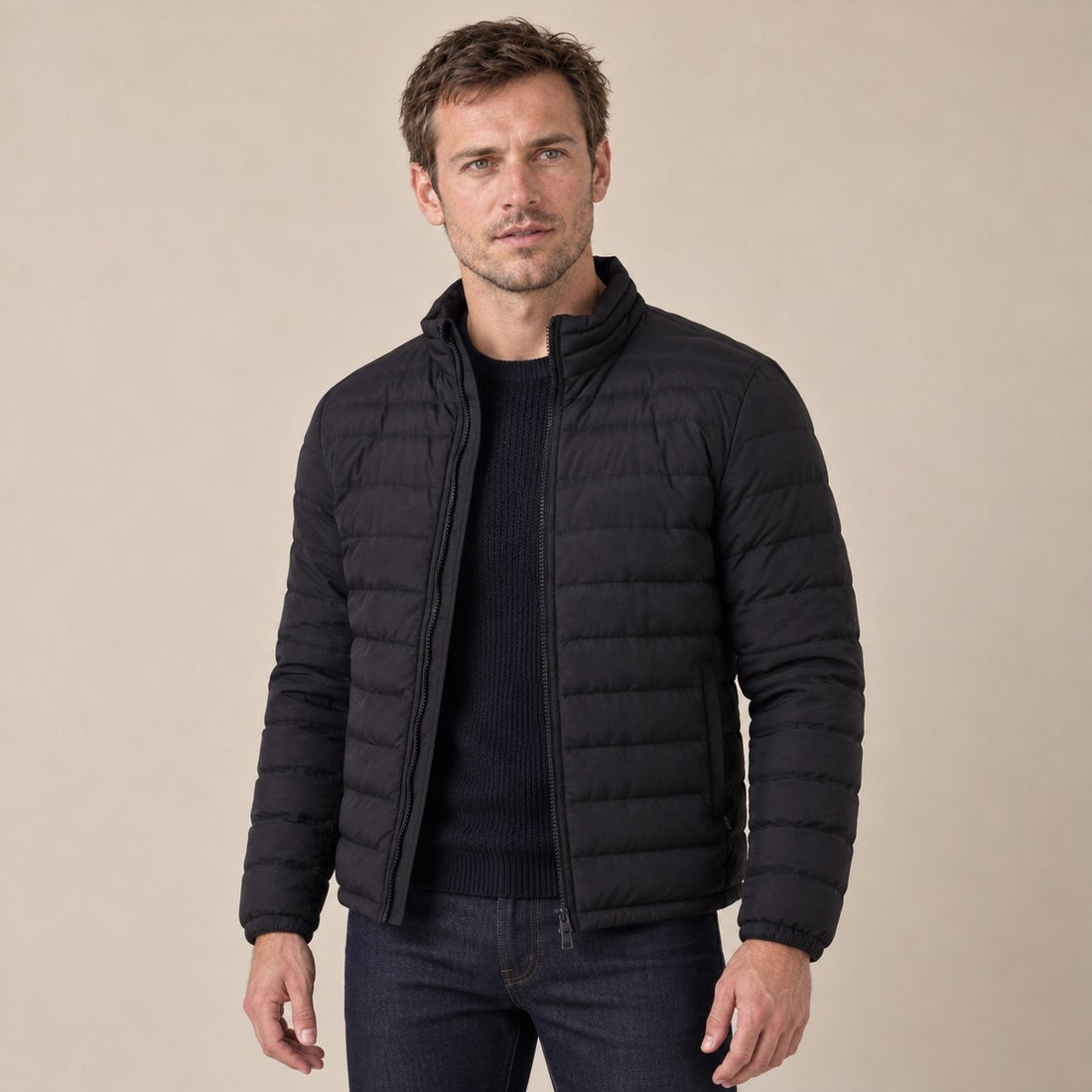 Men's Lightweight Puffer Spring Jacket