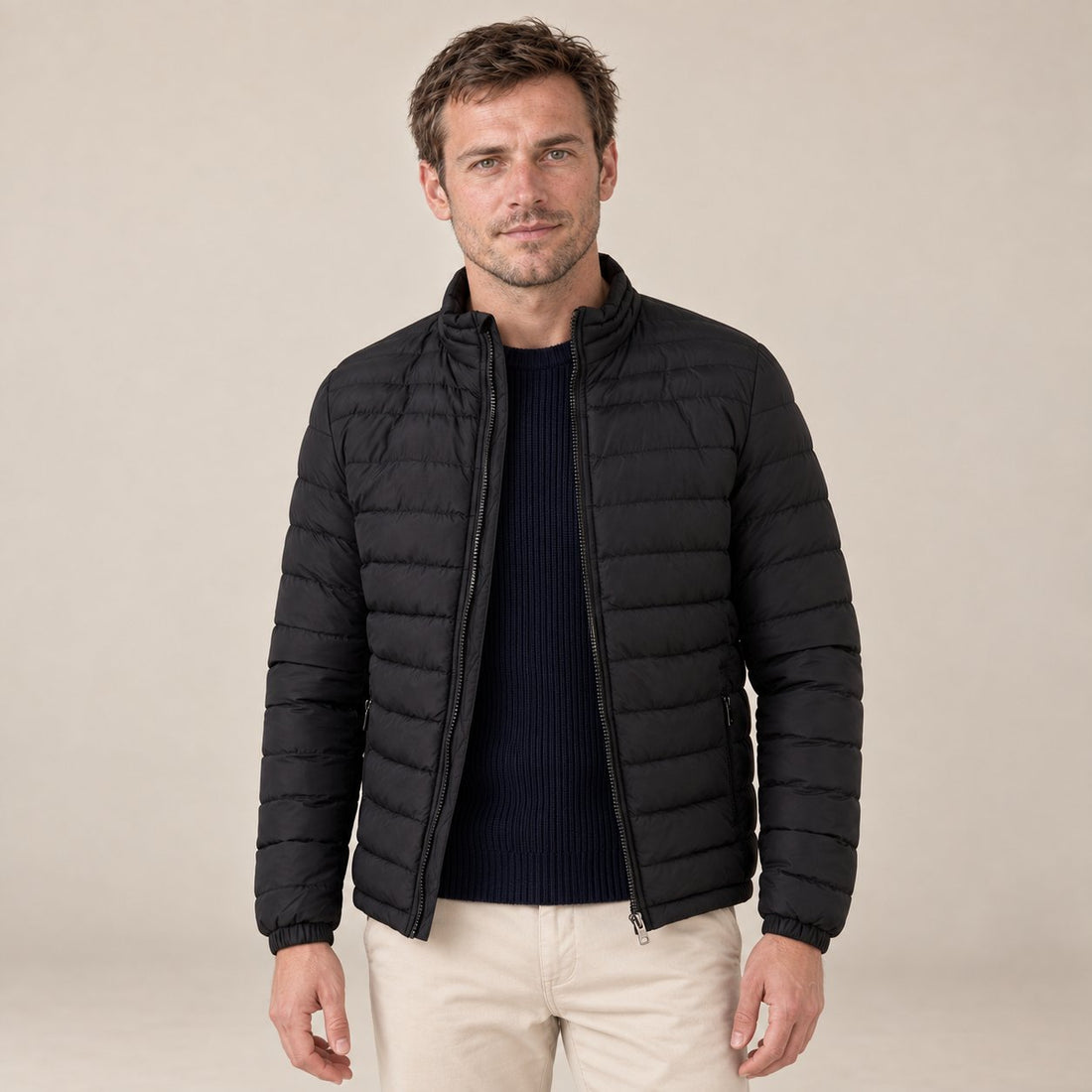 Men's Lightweight Puffer Spring Jacket