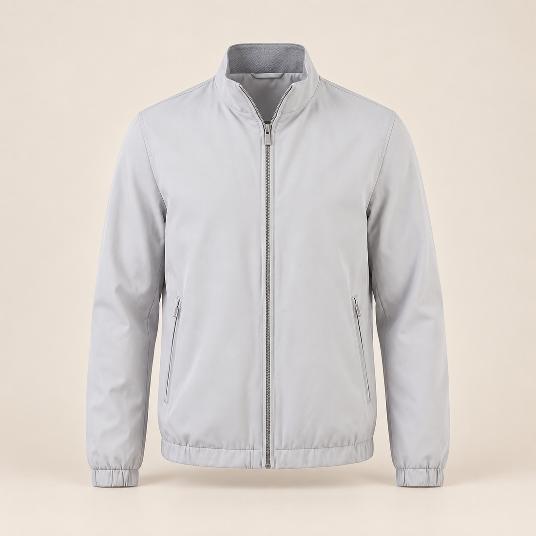 Men's Lightweight Zip-Up Bomber Jacket