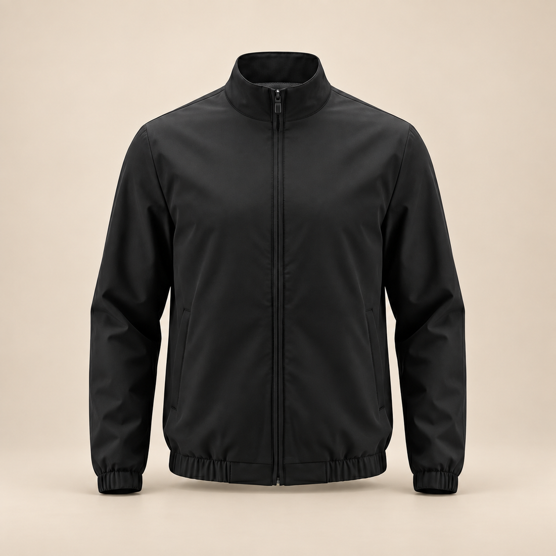 Men's Lightweight Zip-Up Bomber Jacket