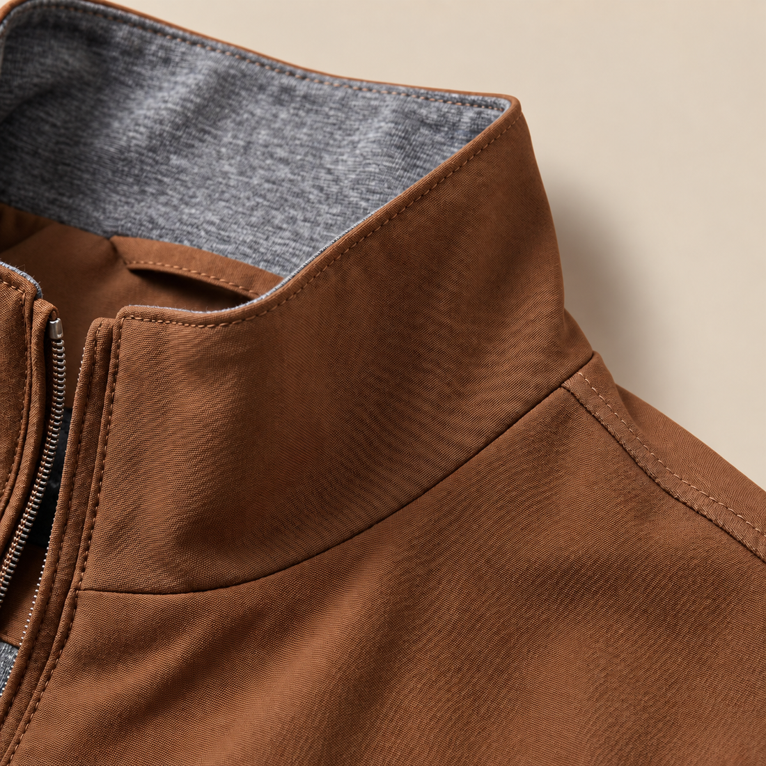 Men's Lightweight Zip-Up Bomber Jacket
