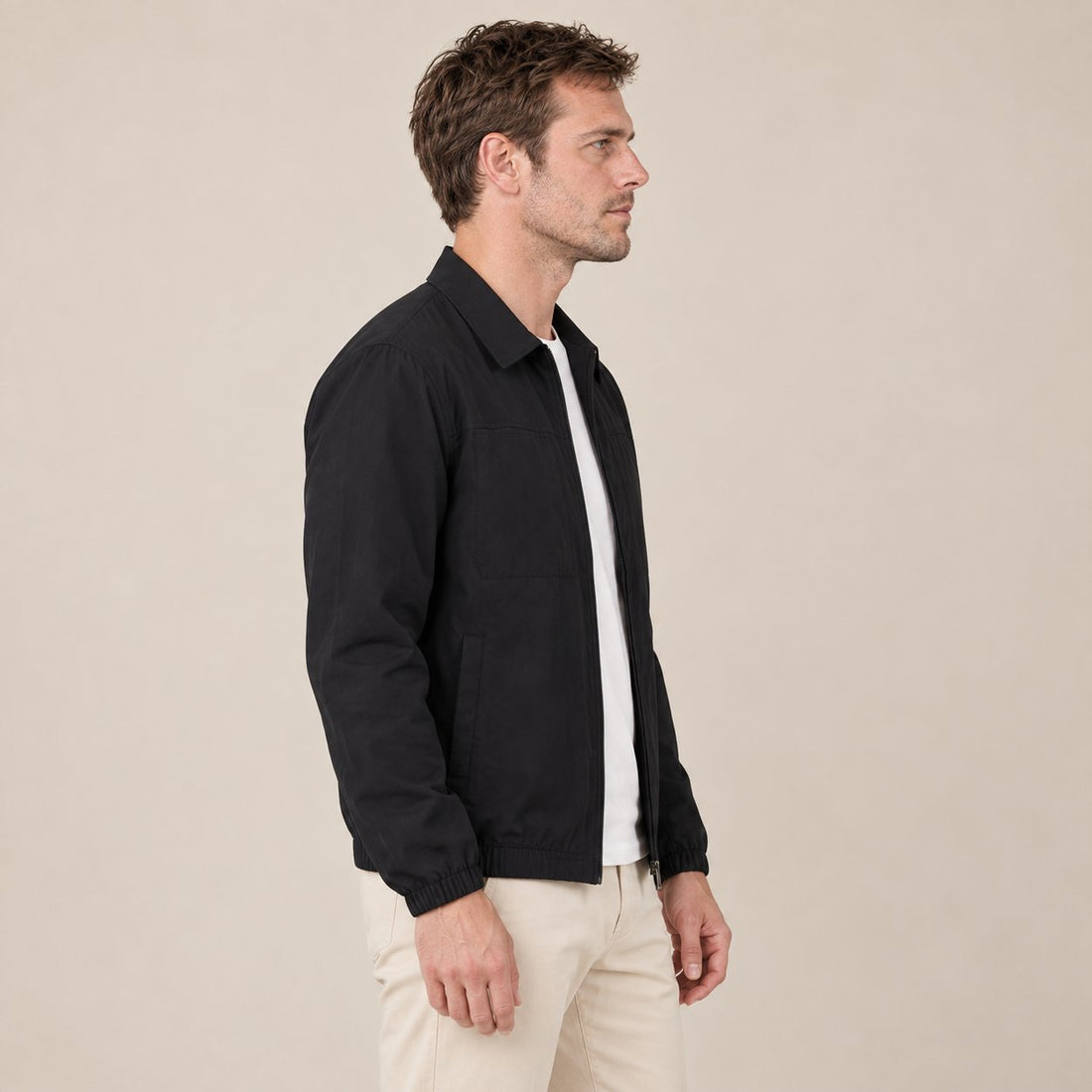 Men's Lightweight Zip-Up Spring Jacket