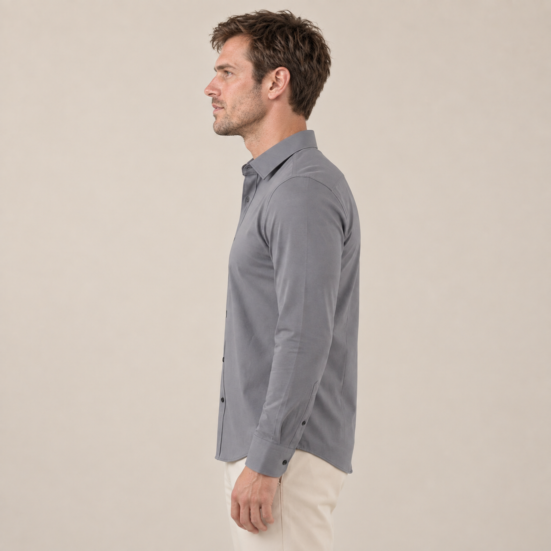 Men's Long Sleeve Dress Shirt